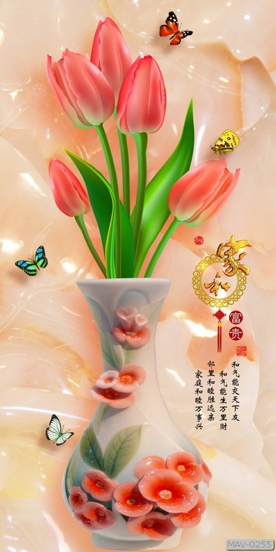 Lọ hoa tulip MAV-0255